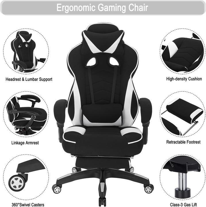 Image du produit Woltu Chaise PC de jeu