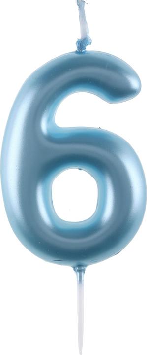 Actual product image Santex Bougie Chiffre - Ciel-6 (1 pcs.)