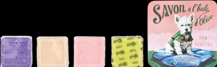 Image du produit Benois Discop La Savonnerie De Nyons Savon Bar Set 4 Pcs - Dog (Savon dur)