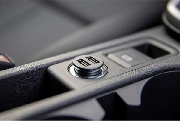 Immagine prodotto Ansmann Caricabatterie per auto 12-24V DC/1000mA/12W/KFZ/2xUSB/5V bl
