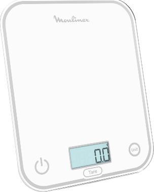 Moulinex BN50U0 bilancia da cucina Bianca Superficie
