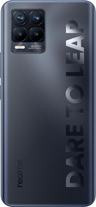 Actual product image realme 8 Pro (8GB) (128 GB, Infinite Black, 6.40", Dual SIM, 108 Mpx, 4G)