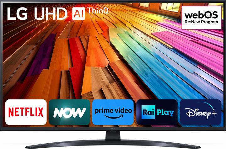 Image du produit LG 43UT81006LA Smart TV 43 pouces 4K (55", UT81, LED, 4K)