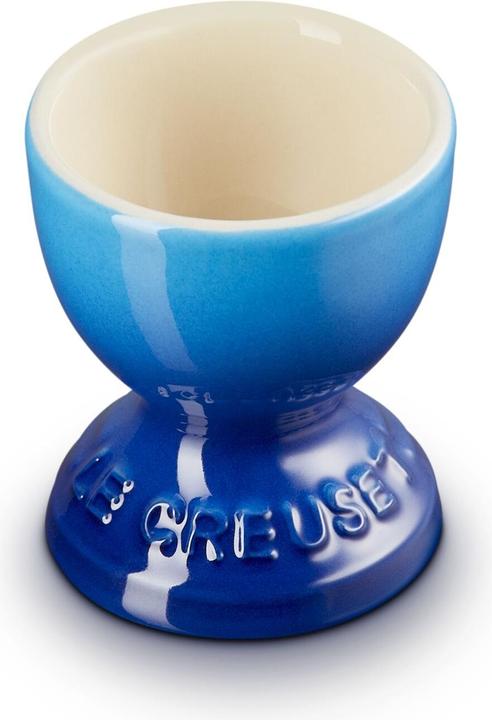 Actual product image Le Creuset Classic Azure egg cup