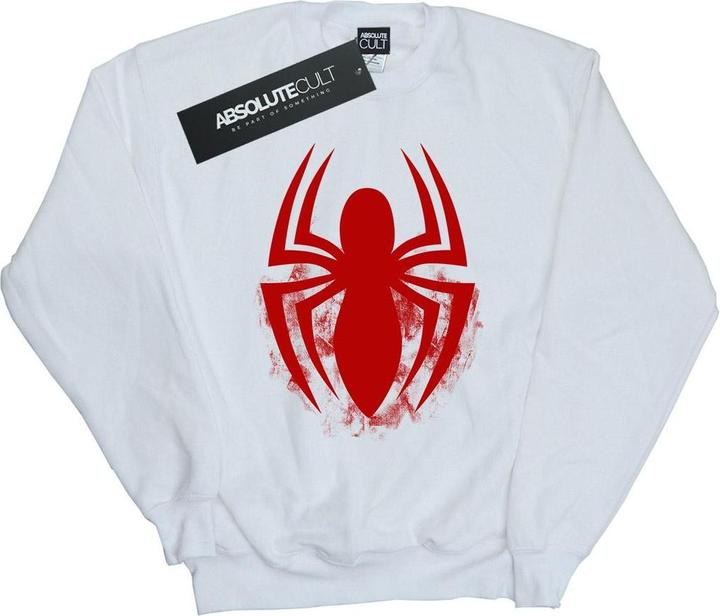 SpiderMan Logo Emblem Sweatshirt Jungen