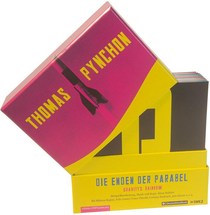 Produktbild Die Enden der Parabel (Thomas Pynchon, Elfriede Jelinek, Klaus Buhlert, Corinna Harfouch, Jens Harzer, Thomas Piltz, Bibiana Beglau, Manfred Zapatka, Wolfram Koch, Deutsch)