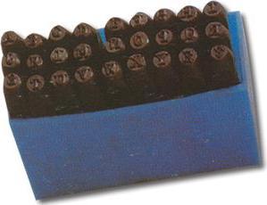 Actual product image GEKO Letter punch 8 mm, 27 pcs.