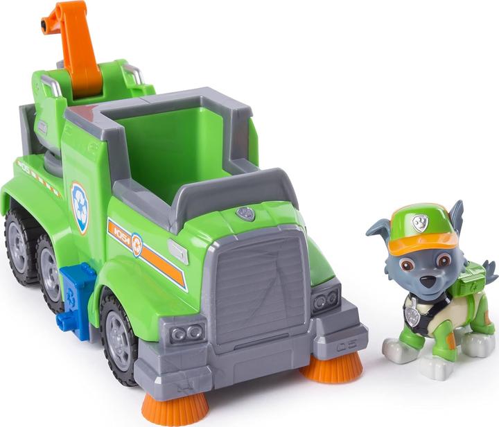 Produktbild Paw Patrol Ultimate Rescue Basis Fahrzeug mit Rocky-Figur