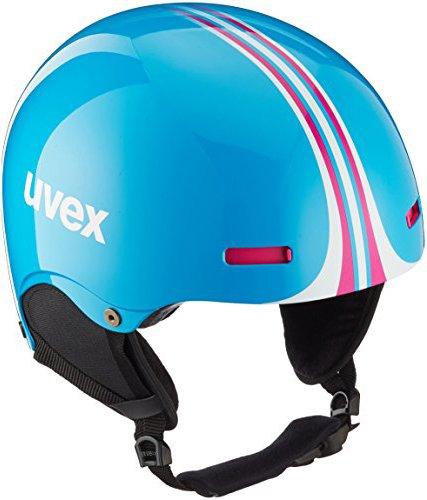 Produktbild Uvex Sports HLMT 5 Race Skihelm, Rosa/Cobalt, L (59-62 cm) (54 cm, L)