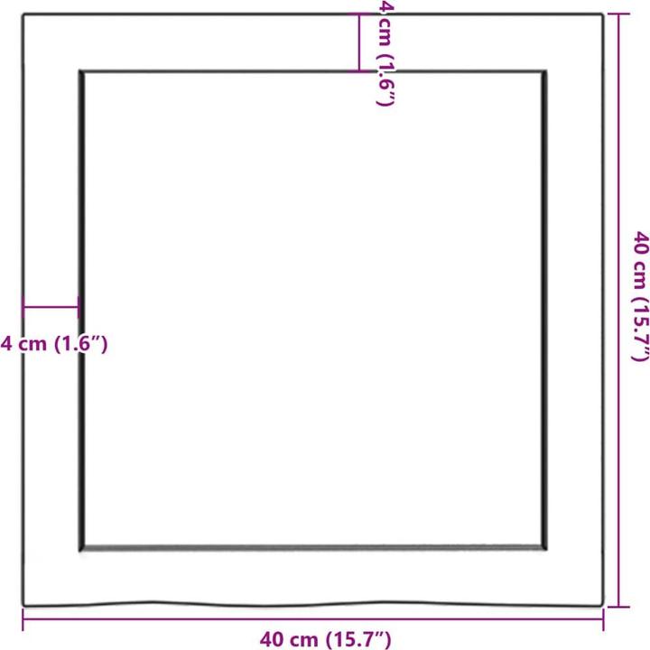 Immagine prodotto VidaXL Emerald (40 x 40 x 6 cm)