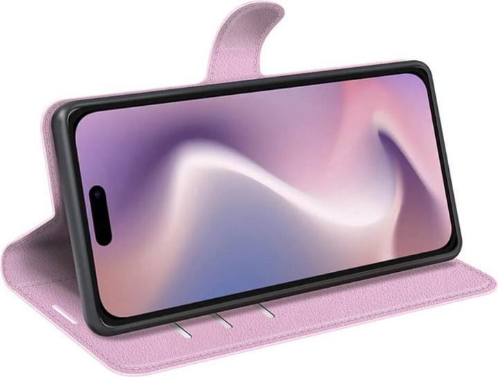 Actual product image Cover-Discount iPhone 16 - Leather case (Apple iPhone 16)