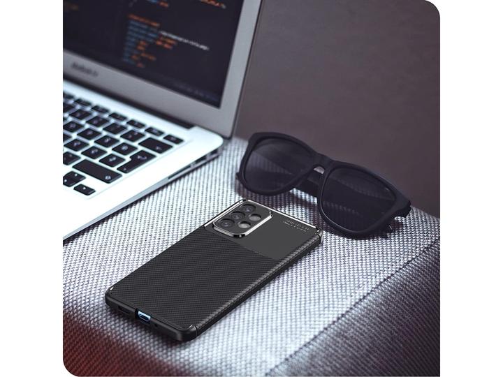 Actual product image Screenguard Carbon Design TPU Case (Samsung Galaxy A53 5G)