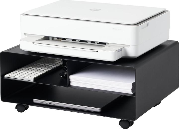 Produktbild Yamazaki Drucker-Regal mit Rollen TOWER (48 x 37 x 19 cm)