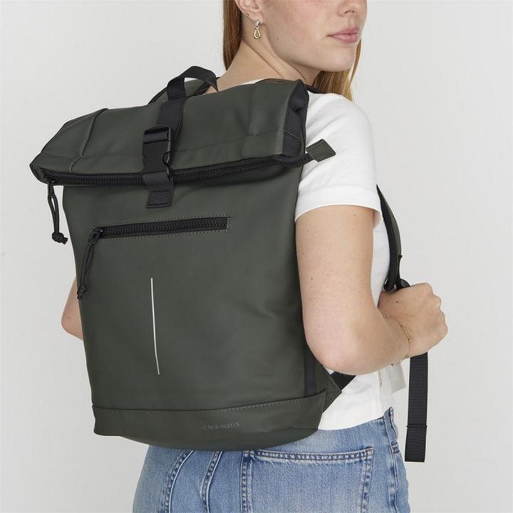 Produktbild New Rebels Mart - New York Rolltop Backpack 16L Dgreen (16 l)