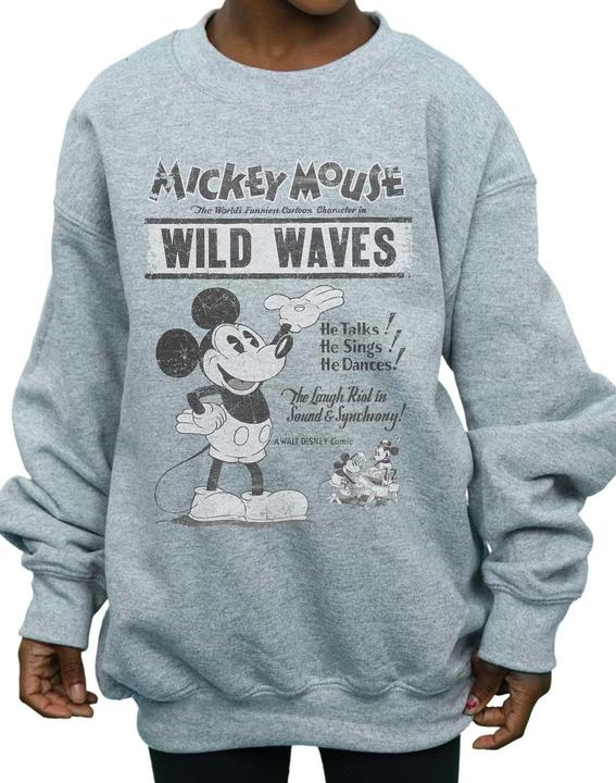 Produktbild Disney Mickey Mouse Making Waves Sweatshirt Mädchen (140, 146)