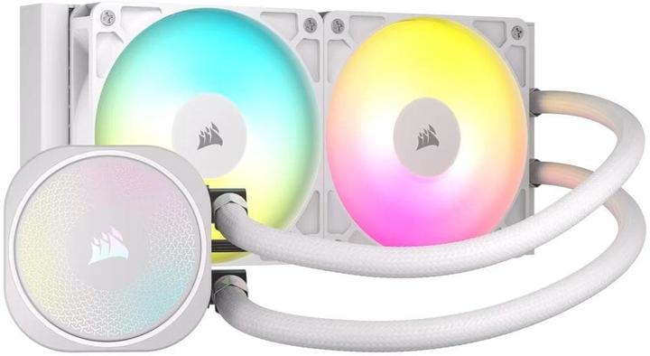 Produktbild Corsair NAUTILUS 240 ARGB White, 240mm Radiator, Liquid CPU Cooler (120 mm)