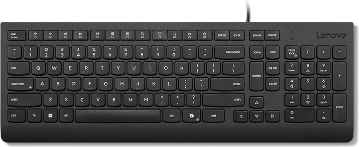 Produktbild Lenovo Essential Wired Keyboard (Black) - Nordic