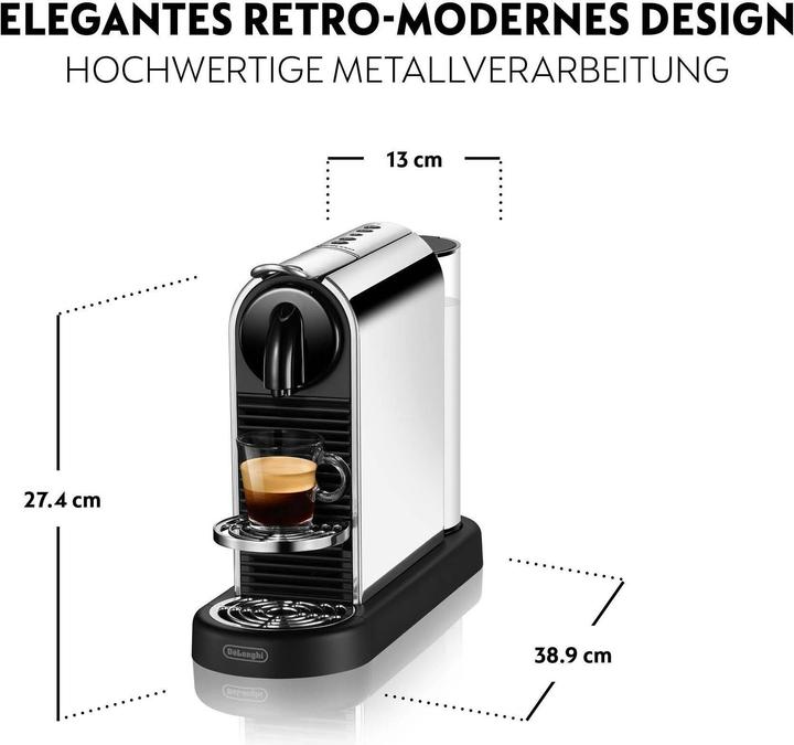 Produktbild De'Longhi Nespresso CitiZ Platinum (NESPRESSO Original)