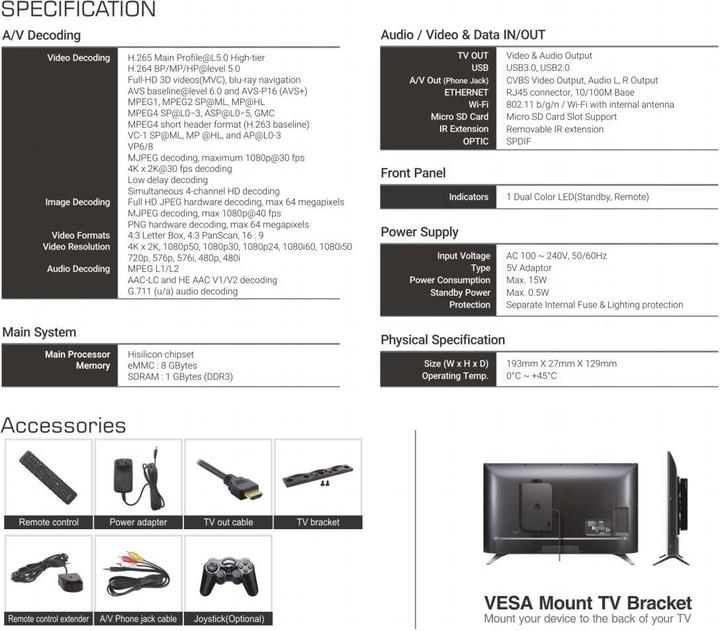 Actual product image Formuler Z Prime (8 GB, IPTV (ready))
