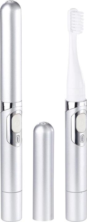 Newgen medicals 2er-Set USB-Akku-Reise-Schallzahnbürste (Schallzahnbürste)