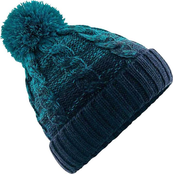 Image du produit Beechfield Bonnet unisexe adulte Ombre Pom Pom