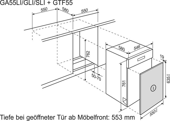 Produktbild Electrolux Gtf55we