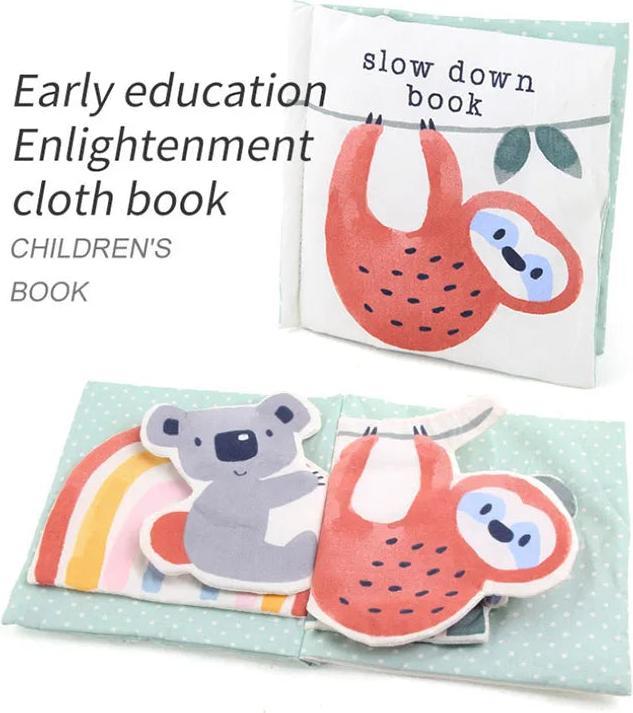 Actual product image Activity Board Cloth books for toddlers, basic life skills, early learning education