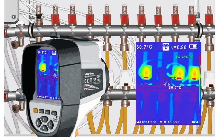 Actual product image Laserliner Connect thermal imaging camera
