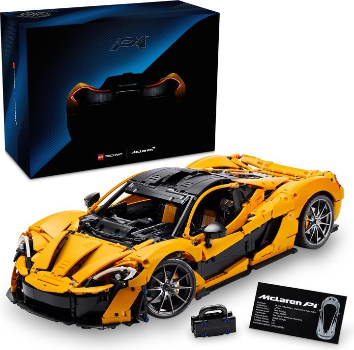 Image du produit LEGO McLaren P1 (42172, LEGO Technic, LEGO difficiles à trouver)