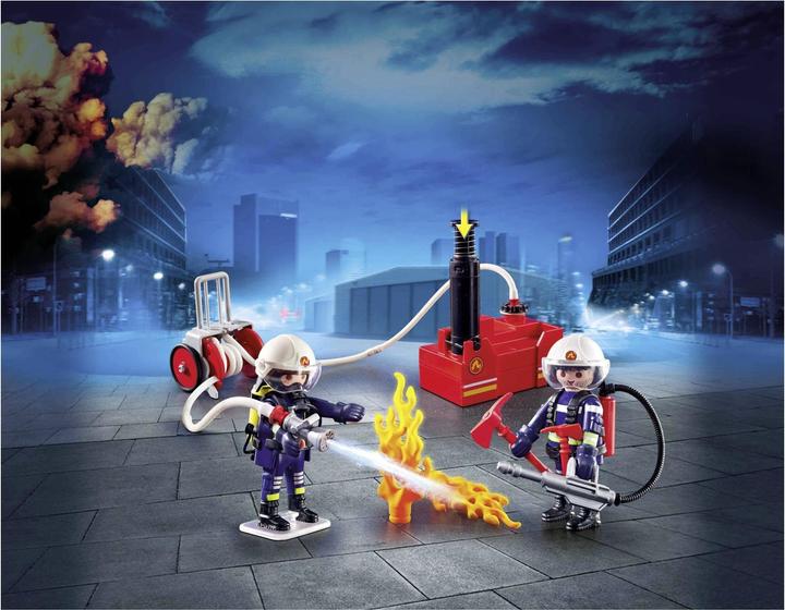 Image du produit Playmobil Pompiers avec pompe à incendie (9468, Playmobil City Action)