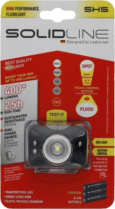 Image du produit Ledlenser Solidline SH6 (350 lm)