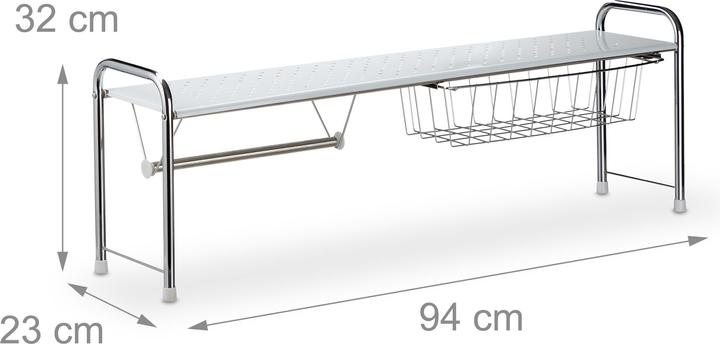 Image du produit Relaxdays Etagère évier