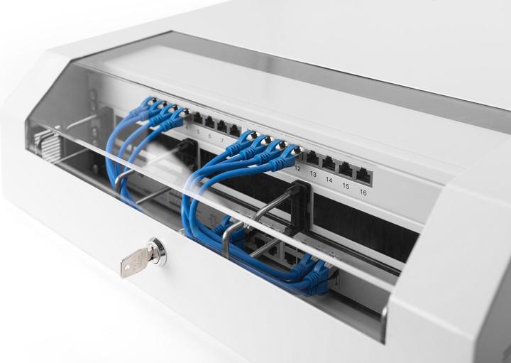 Actual product image Digitus Soho wall housing (3 RU, 19 inch rack)