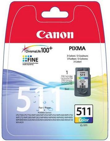 Image du produit Canon CL-511 BLISTER W/O SEC (M, C, Y)