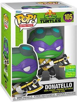 Image du produit Funko POP! Retro Toys Tortues Ninja Donatello as Black Ranger Exclusive Summer Convention 2022