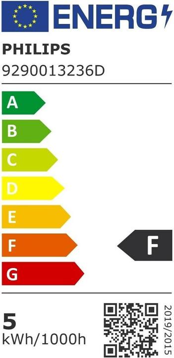 Label énergétique Philips Lampe (E27, 4.50 W, 470 lm, 1 x, F)