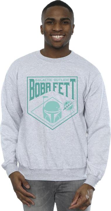 Produktbild Star Wars The Book Of Boba Fett Galactic Helm Chest Sweatshirt (L)
