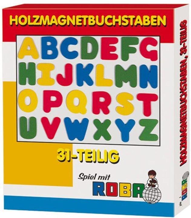Label énergétique Roba lettres magnétiques en bois (31 x)