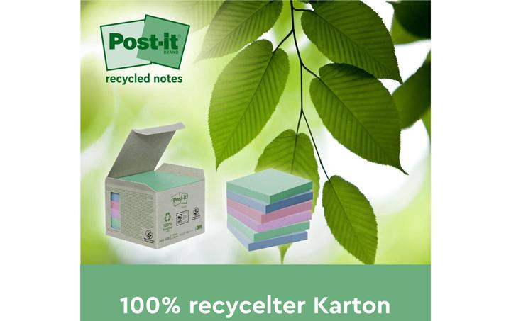 Actual product image Post-it Recycling Notes (76 x 76 mm)