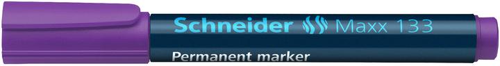 Image du produit Schneider Marqueur permanent Maxx 133, 1+4 mm, violet (Violet, 4 mm, 1 x)