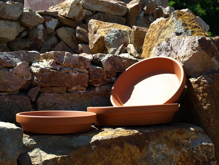 Produktbild Spang Untersetzer, rund, Ø 29x5,8 cm, aus Ton in terracotta