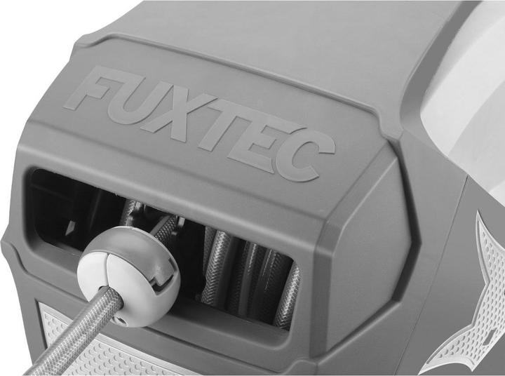 Produktbild Fuxtec Wasserschlauchaufroller 20m rund FX-WSA20G Grau (20 m)