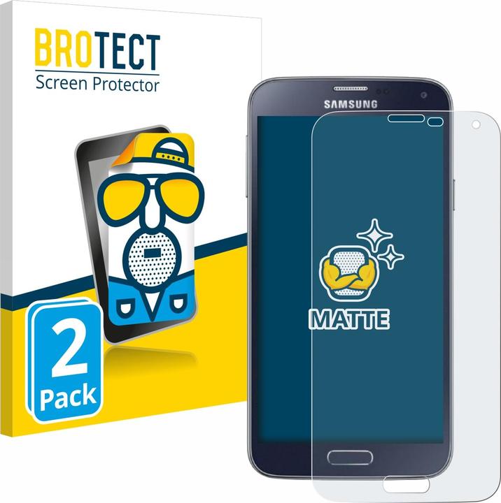 Image du produit BROTECT Film de protection antireflet Protection d'écran mat (2 pièce(s), Samsung Galaxy S21)
