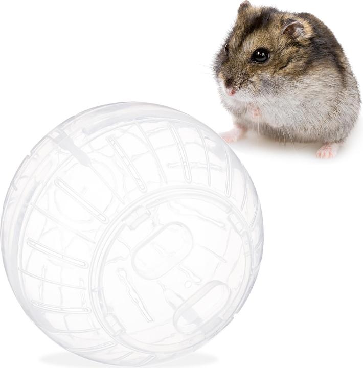 Relaxdays Clear Hamster Exercise Ball