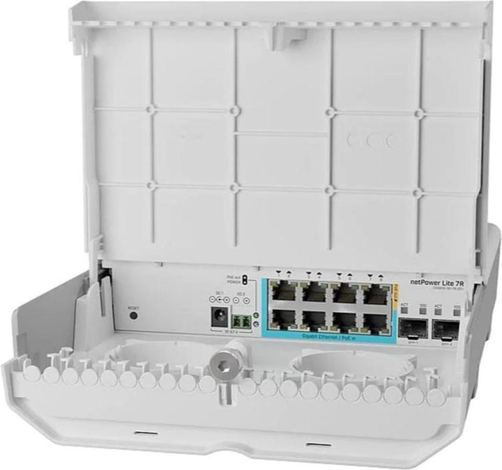 Produktbild MikroTik netPower Lite 7R (10 Ports)