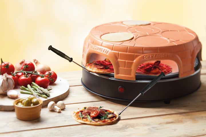 Productafbeelding Emerio Pizzarette,Pizzaoven,6 pers., warmhoudplaatje
