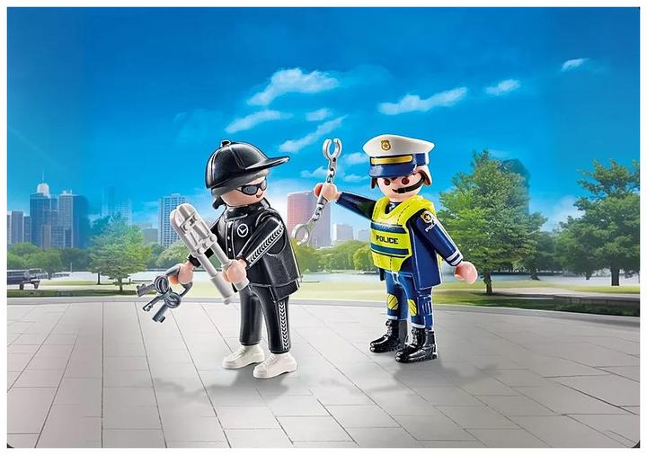 Produktbild Playmobil Polizist und Einbrecher (71804, Playmobil Figures)