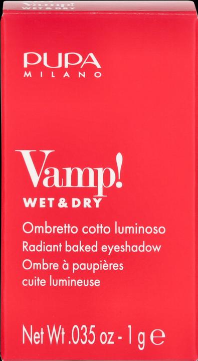 Produktbild Pupa Milano Highly pigmented eyeshadows Vamp! (Compact Eyeshadow) 1.5 g - Shade: 201 Champagne (201 Champagne)