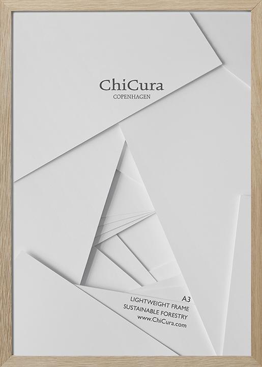 Produktbild ChiCura Holzrahmen - Glas (A3)