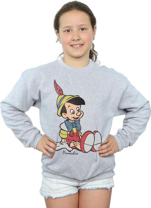Actual product image Disney Girls Pinocchio Classic Pinocchio Sweatshirt (140, 146)